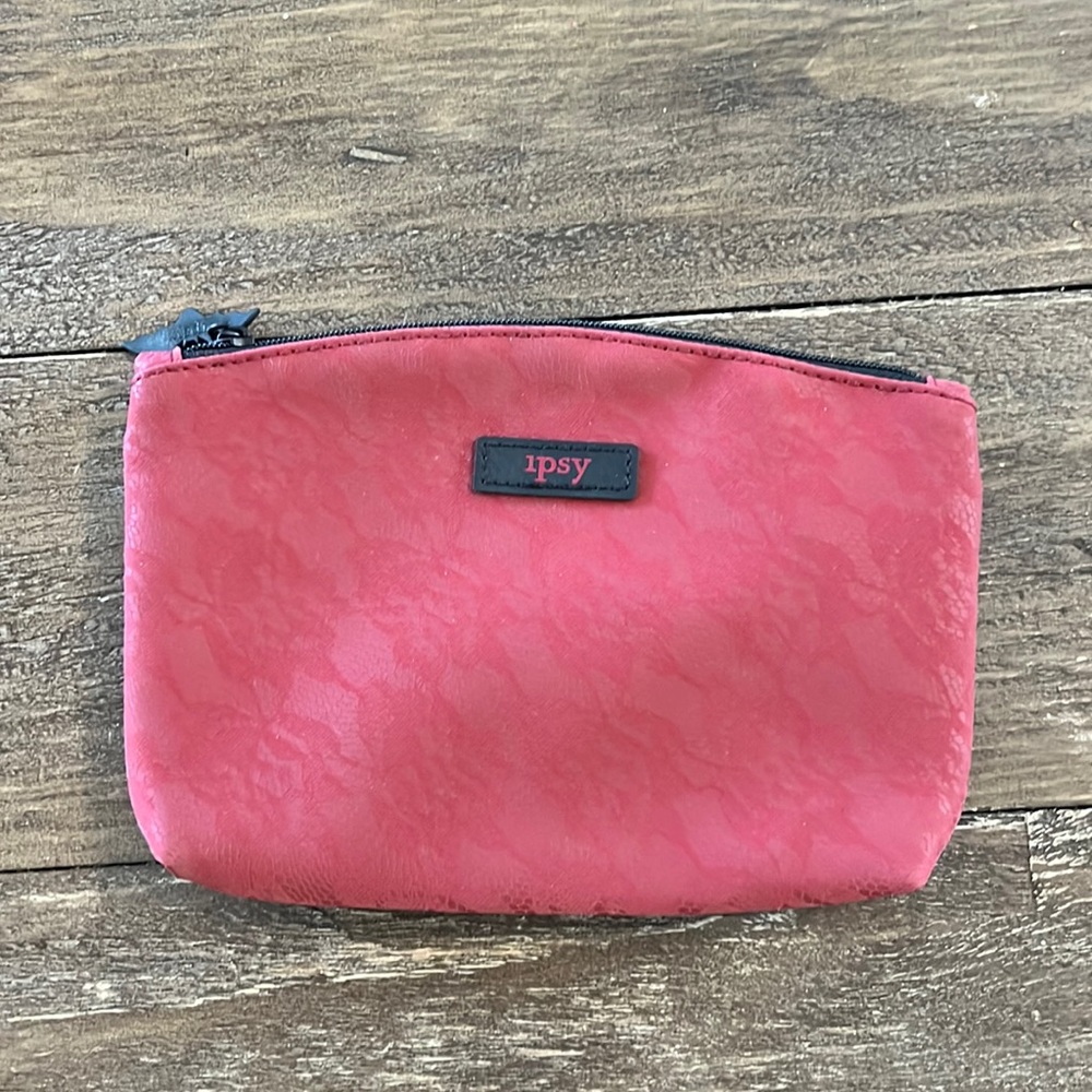 Ipsy pink makeup bag small